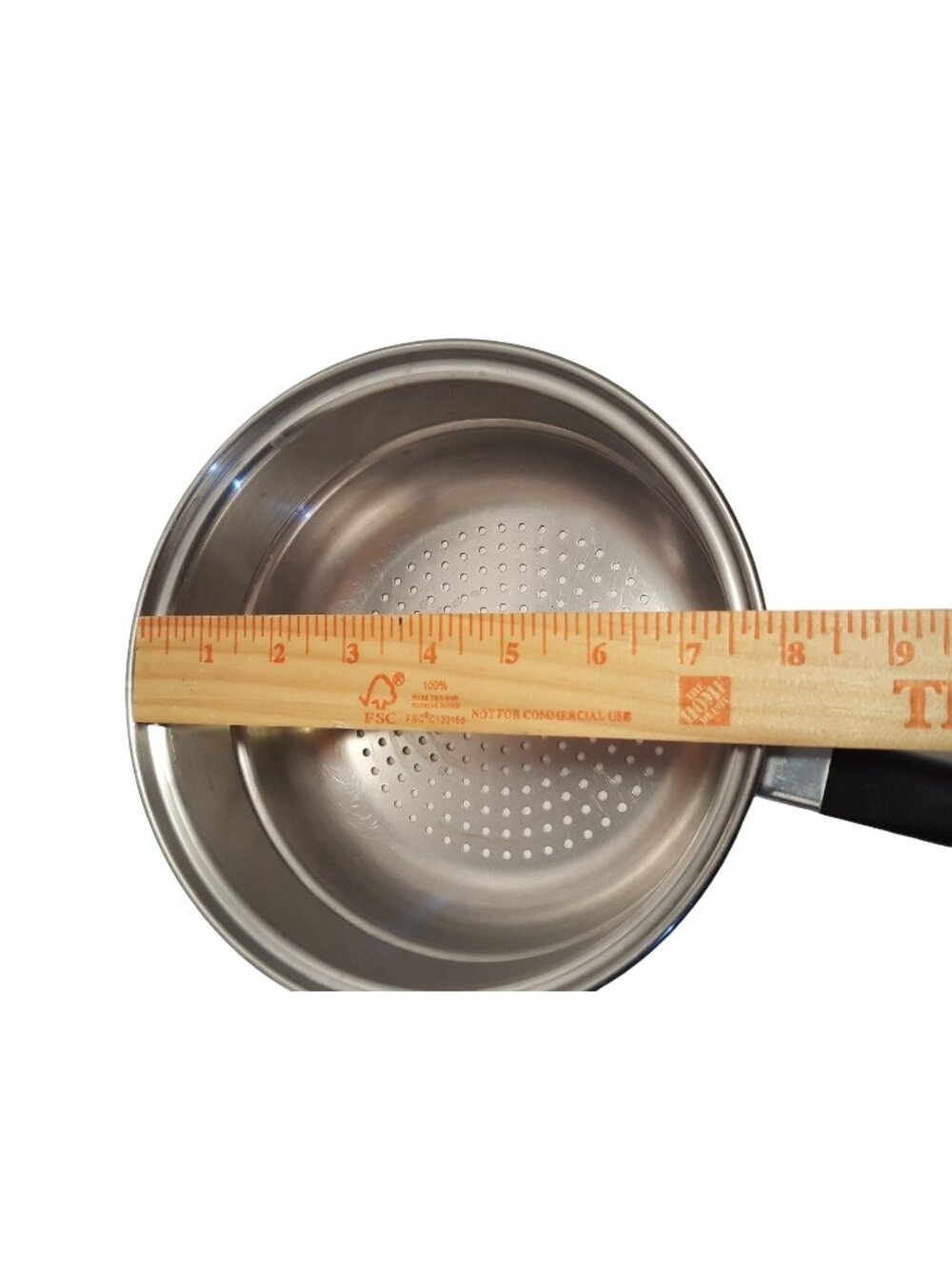 Saladmaster‎ Stainless Steel 8" Pierced Steamer Insert Pan Pot Vegetable Steamer